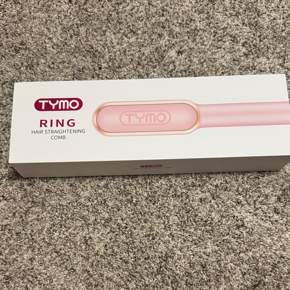 TYMO Pink Hair Straightening Comb Brand new. Never used.